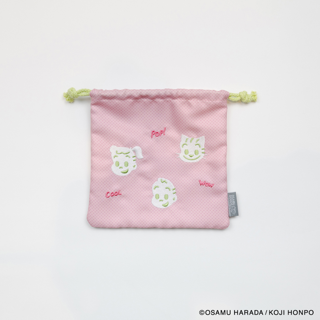 「OSAMU GOODS POP 巾着」|ポーチ|PNK
