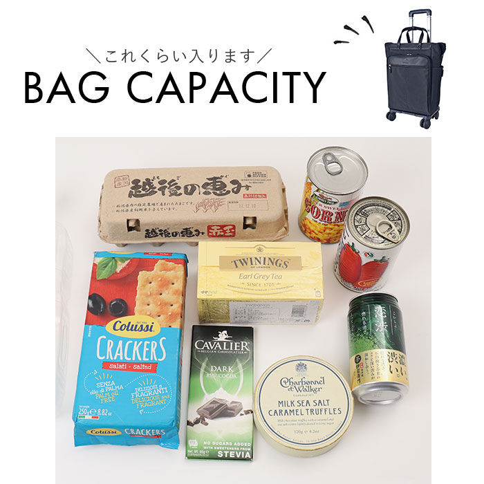 BACKYARD FAMILY「ショッピングカート 4輪 おしゃれ 通販 SAXON バッグ キャリーバッグ ショッピングキャリー」|キャリーケース|