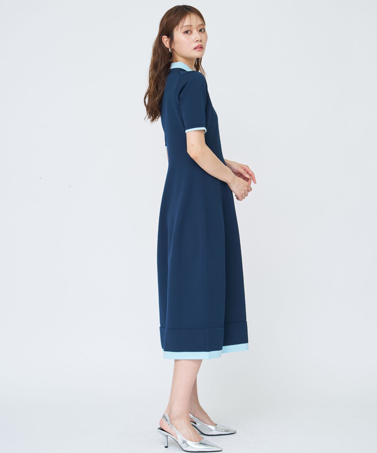 アンドクチュール「ポロニットワンピース」|ワンピース|