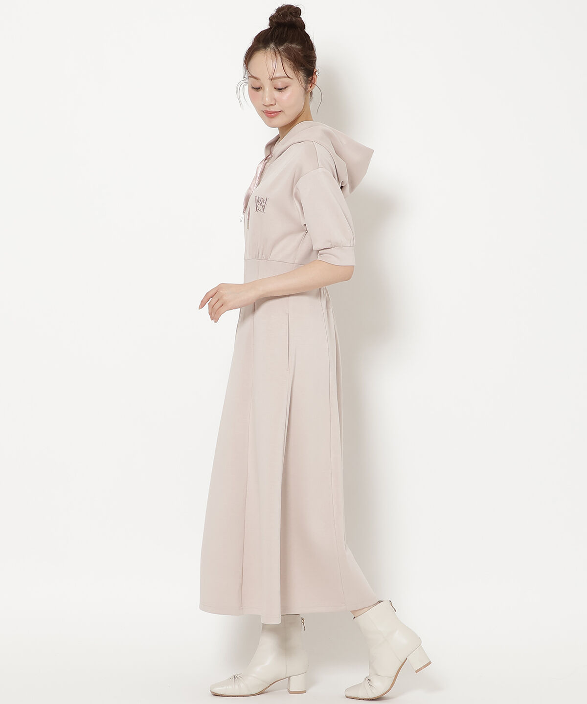 WILLSELECTION「フロントスリットパーカーワンピース」|ワンピース|