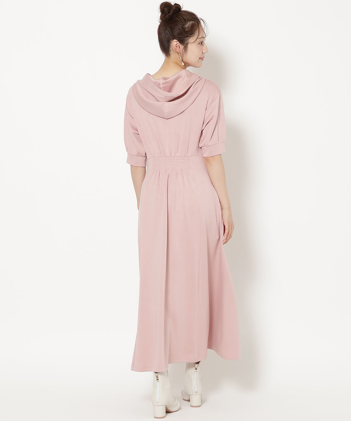 WILLSELECTION「フロントスリットパーカーワンピース」|ワンピース|