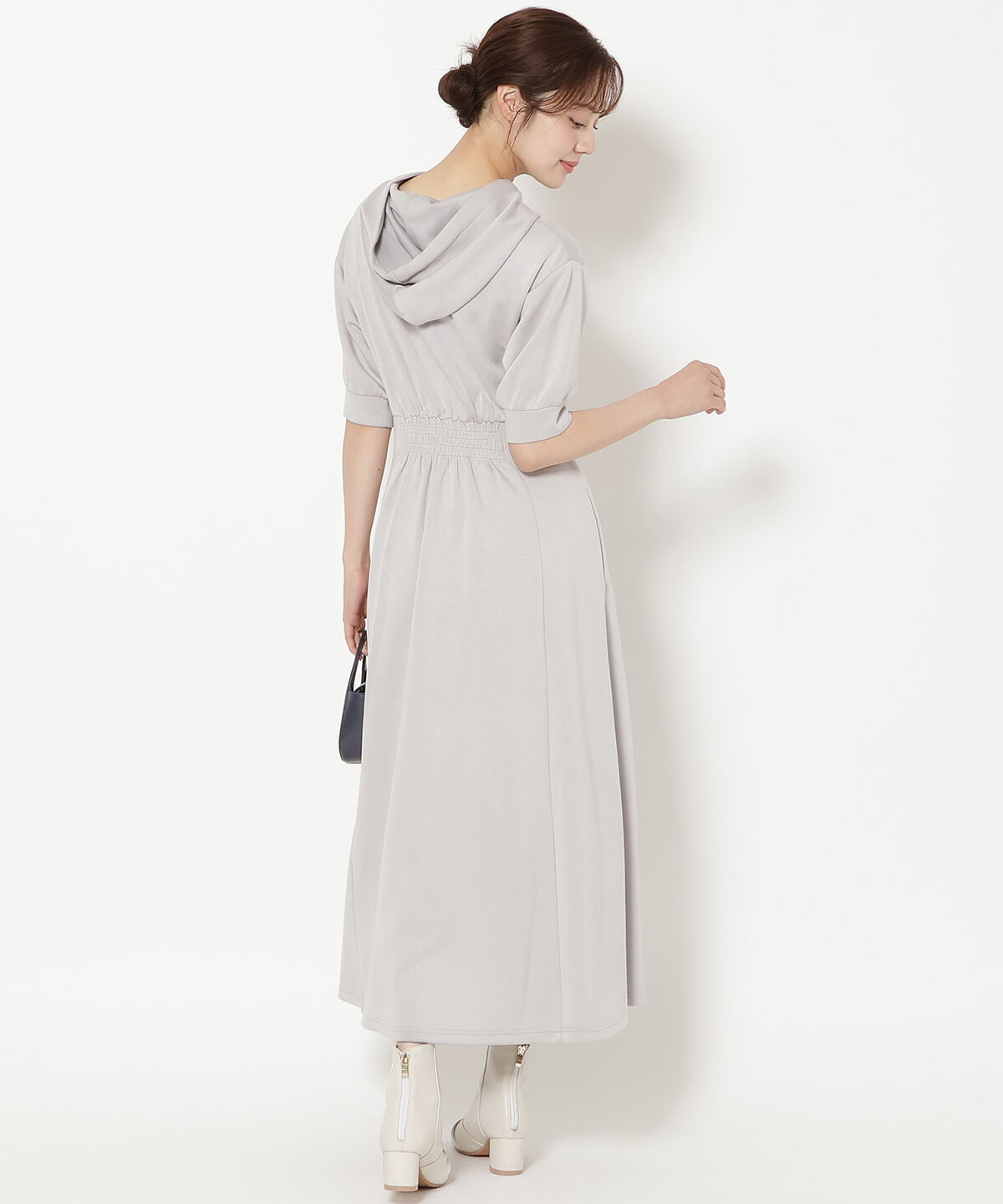 WILLSELECTION「フロントスリットパーカーワンピース」|ワンピース|
