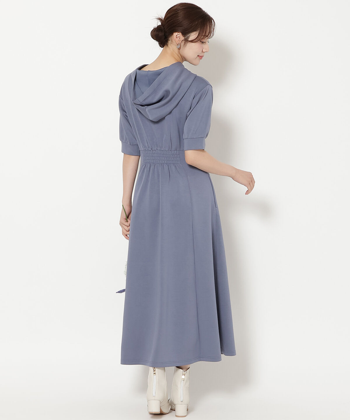 WILLSELECTION「フロントスリットパーカーワンピース」|ワンピース|