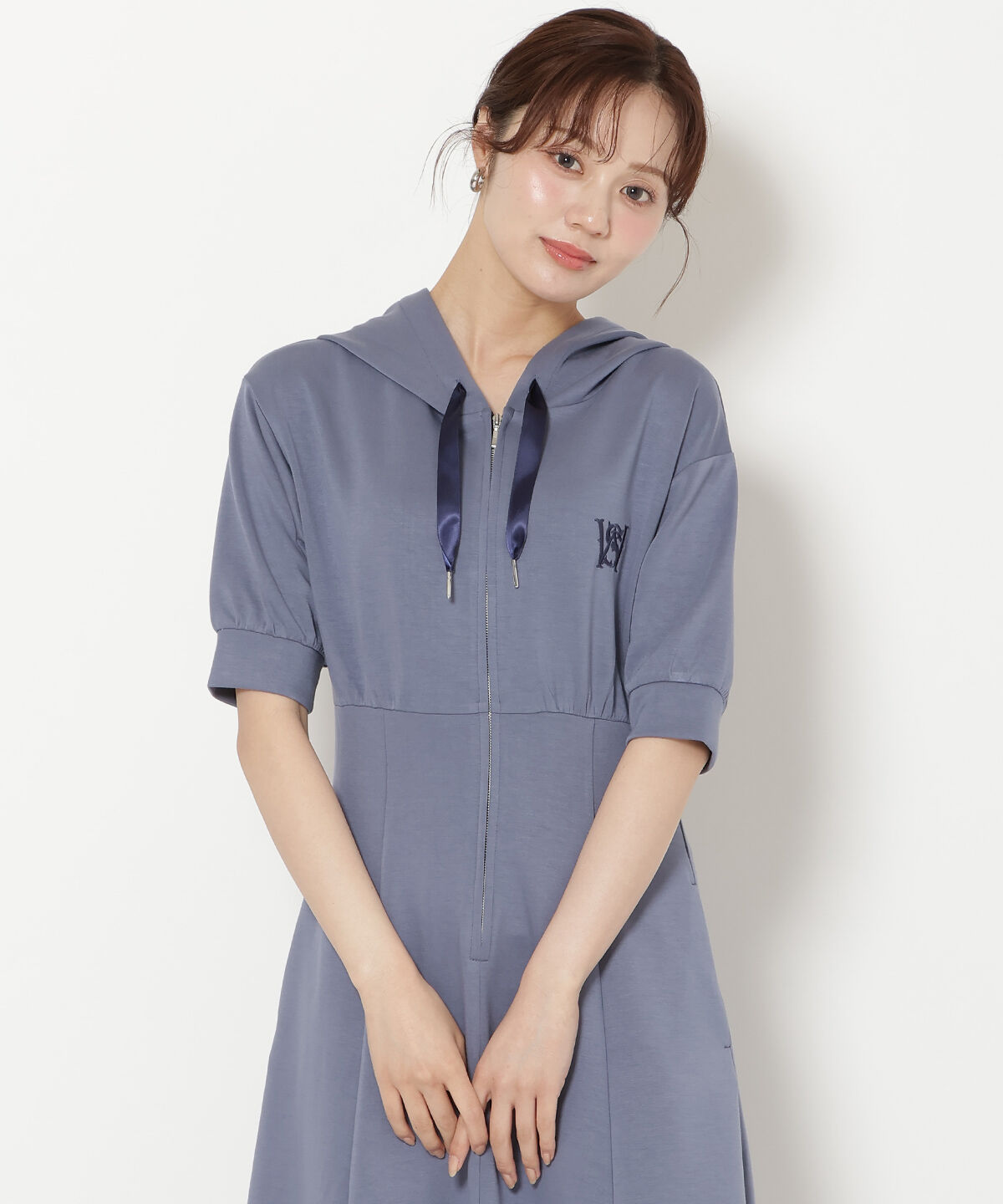 WILLSELECTION「フロントスリットパーカーワンピース」|ワンピース|