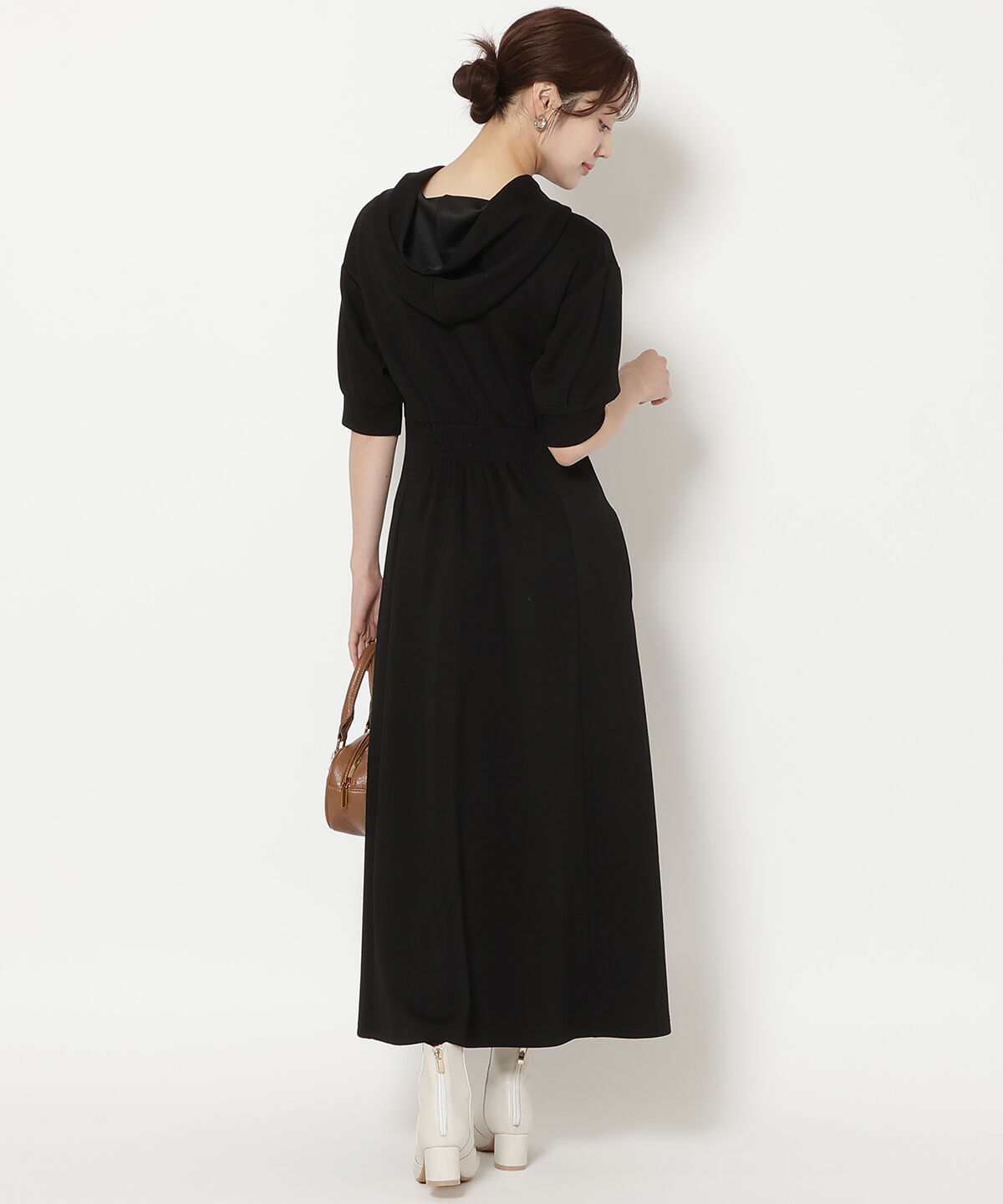 WILLSELECTION「フロントスリットパーカーワンピース」|ワンピース|
