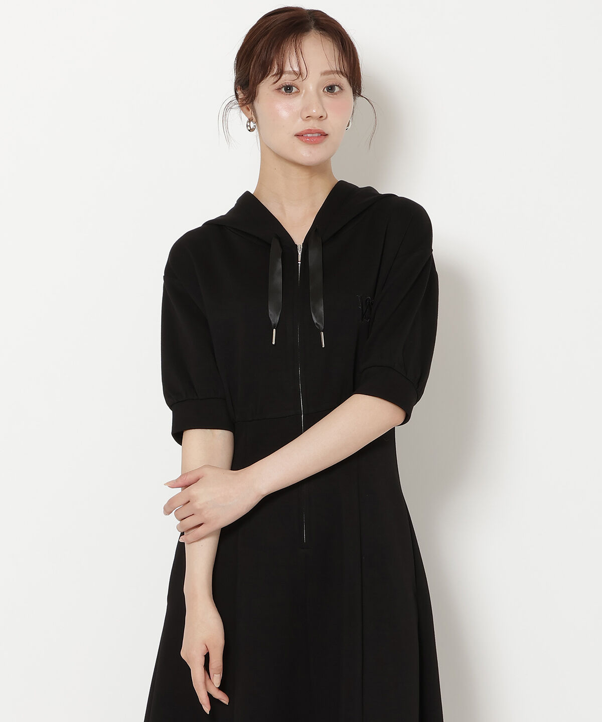 WILLSELECTION「フロントスリットパーカーワンピース」|ワンピース|