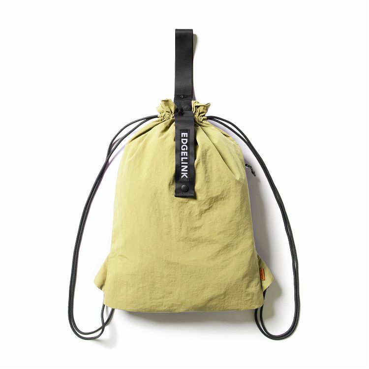 EDGELINK「EDGELINK／エッジリンク NAMPAK ポケッタブルナップサック 60191」|リュック|イエロー