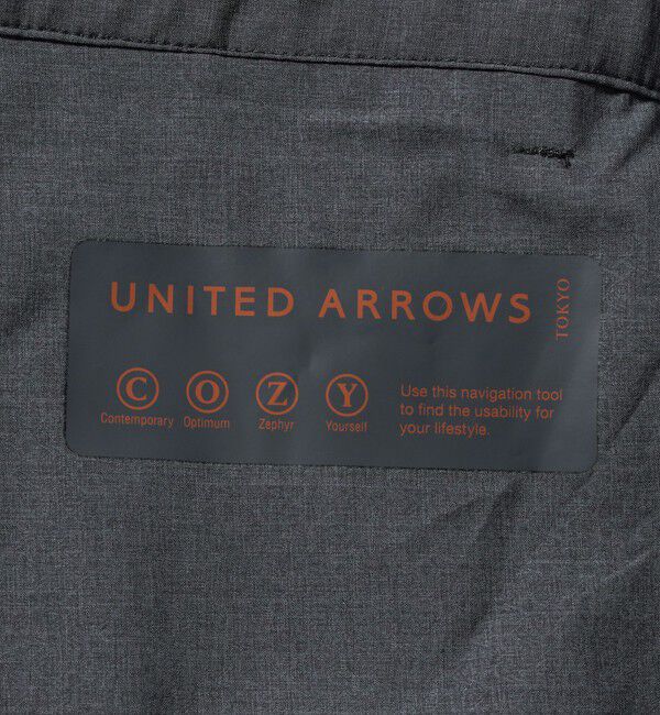 UNITED ARROWS「ライトパーテックス ノープリーツ パンツ UA COZY ウォッシャブル 2WAYストレッチ」|スラックス|