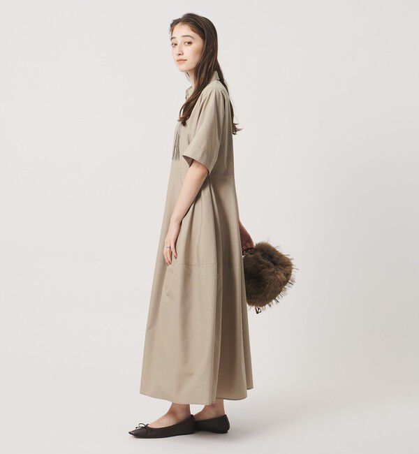 UNITED ARROWS「タック シャツ ワンピース」|ワンピース|