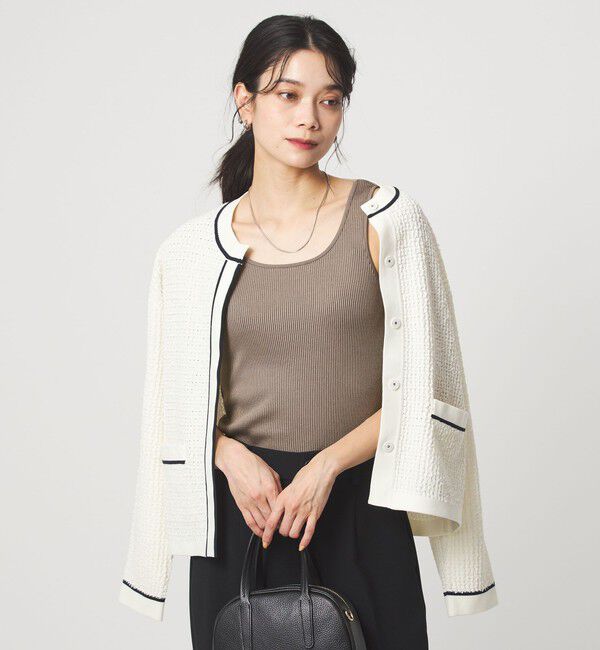 UNITED ARROWS green label relaxing「ブライトリブ タンクトップ」|タンクトップ|