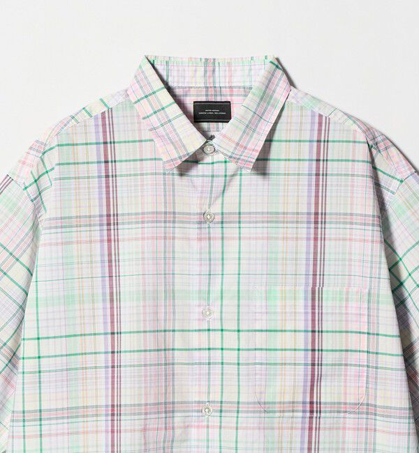 UNITED ARROWS green label relaxing「トーマスメイソン ジャストルーズ チェック柄 半袖 シャツ」|シャツ・ブラウス|