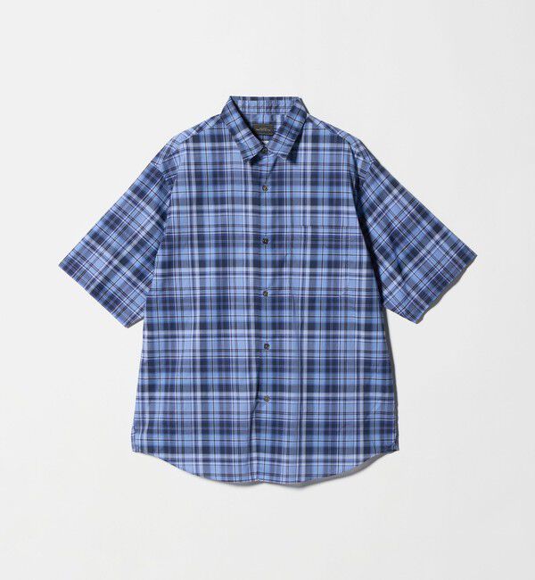 UNITED ARROWS green label relaxing「トーマスメイソン ジャストルーズ チェック柄 半袖 シャツ」|シャツ・ブラウス|
