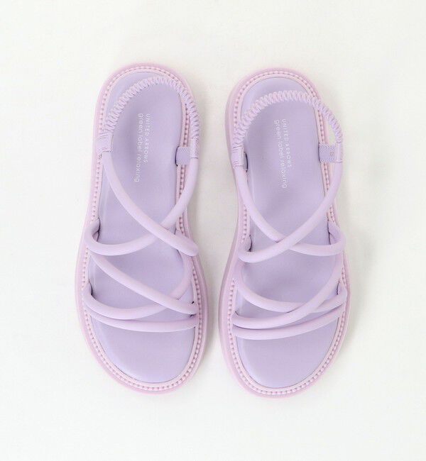UNITED ARROWS green label relaxing「パテッド サンダル  / キッズ  17cm-23cm」|スニーカー|LILAC