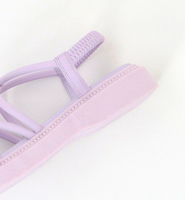 UNITED ARROWS green label relaxing「パテッド サンダル  / キッズ  17cm-23cm」|スニーカー|