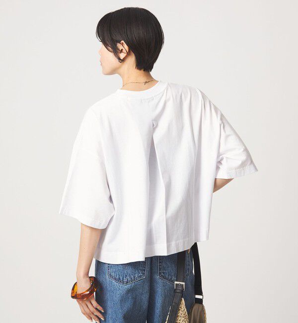 UNITED ARROWS green label relaxing「バック タック ロゴ Tシャツ」|Tシャツ・カットソー|