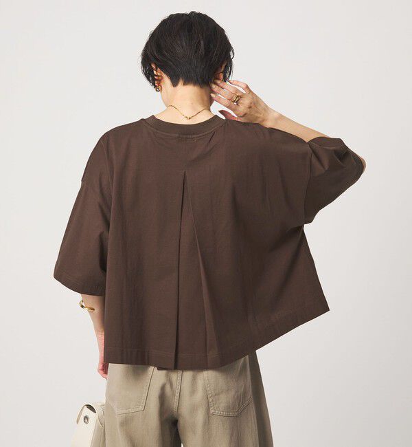 UNITED ARROWS green label relaxing「バック タック ロゴ Tシャツ」|Tシャツ・カットソー|