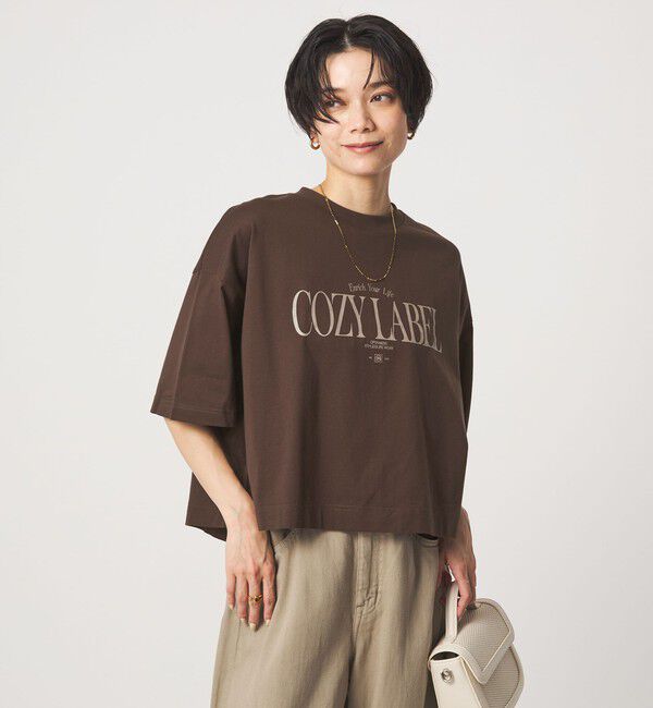 UNITED ARROWS green label relaxing「バック タック ロゴ Tシャツ」|Tシャツ・カットソー|
