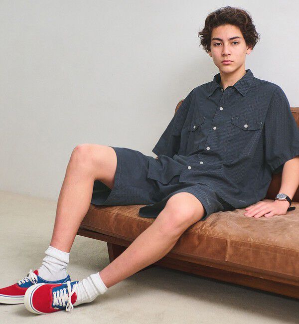 UNITED ARROWS green label relaxing「【別注】＜SMITH&rsquo;S AMERICAN＞チェック柄 半袖 シャツ」|シャツ・ブラウス|