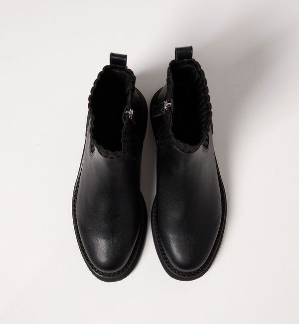 UNITED ARROWS green label relaxing「ストレッチ ショートブーツ / サイドゴア / 撥水」|ロングブーツ|