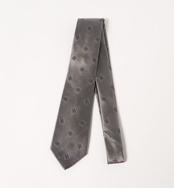 UNITED ARROWS green label relaxing「GLR シルク1 8.0cm コモン1 ネクタイ」|ネクタイ・蝶ネクタイ|LT.GRAY