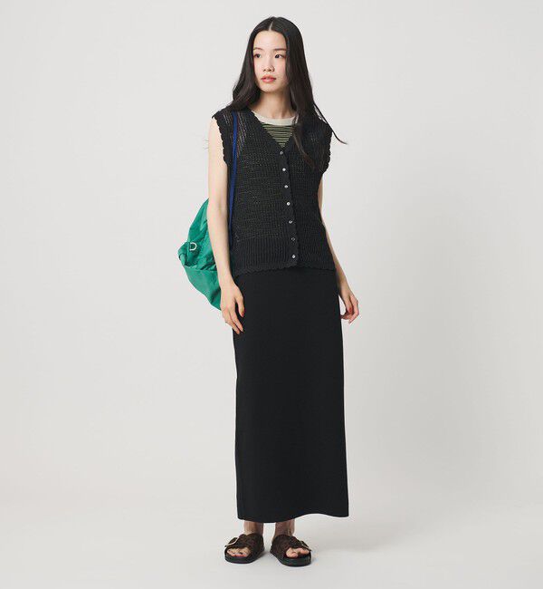 BEAUTY&YOUTH UNITED ARROWS「【WEB限定 Wardrobe DAILY MINIMAL】ミラノリブ ニットスカート ウォッシャブル」|スカート|