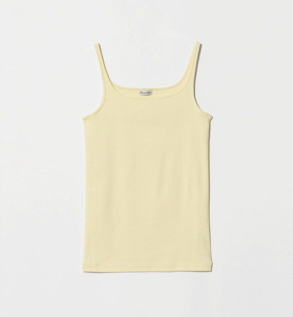 STEVEN ALAN「＜Steven Alan＞コットン フライス キャミ タンクトップ」|タンクトップ|YELLOW