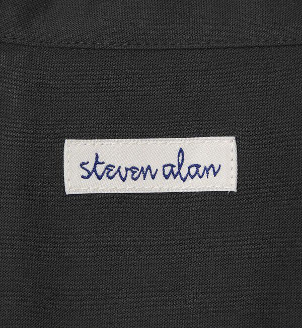STEVEN ALAN「＜Steven Alan＞ コットン/ウール ボイル オープンカラー シャツ BOX」|シャツ・ブラウス|