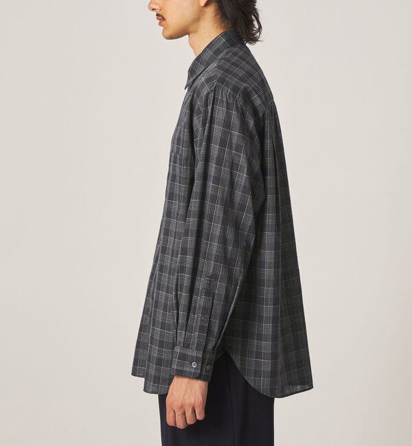 STEVEN ALAN「＜Steven Alan＞ スラブ チェック レギュラーカラー シャツ LOOSE」|シャツ・ブラウス|