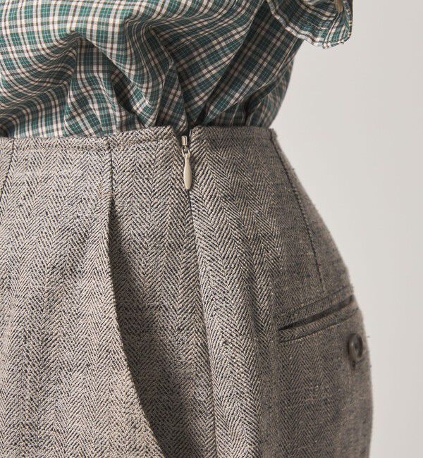 STEVEN ALAN「＜Steven Alan＞ヘリンボーン ツイード ライク ペンシルスカート」|スカート|