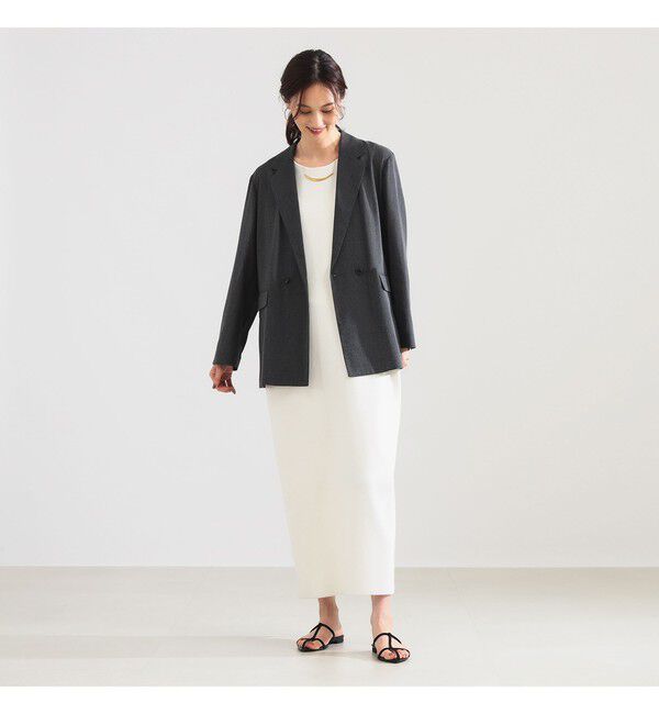 Demi-Luxe BEAMS 「ポリエステル レーヨン 2ボタン ジャケット」|ダッフルコート|