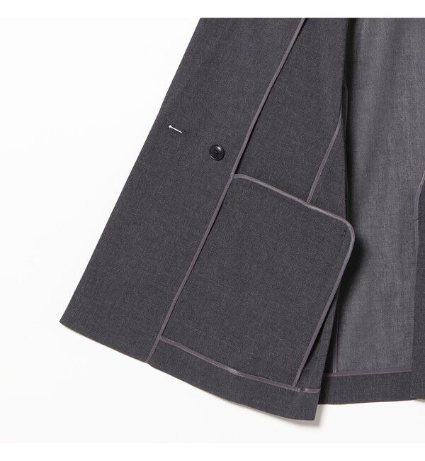 Demi-Luxe BEAMS 「ポリエステル レーヨン 2ボタン ジャケット」|ダッフルコート|