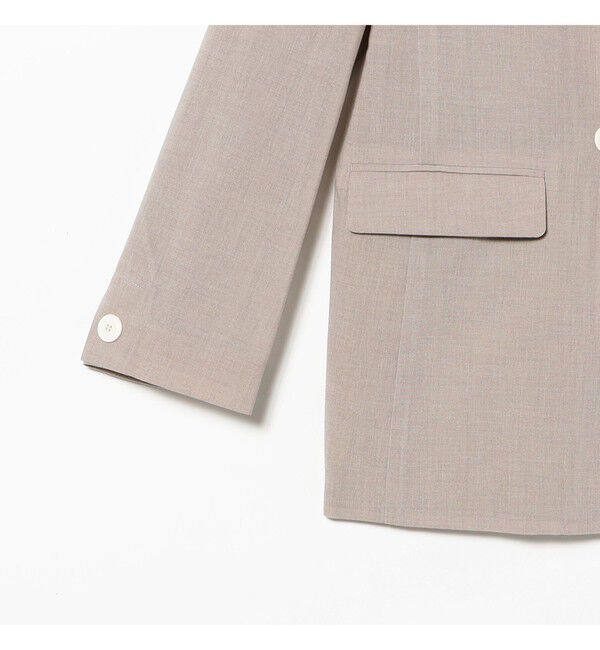 Demi-Luxe BEAMS 「ポリエステル レーヨン 2ボタン ジャケット」|ダッフルコート|