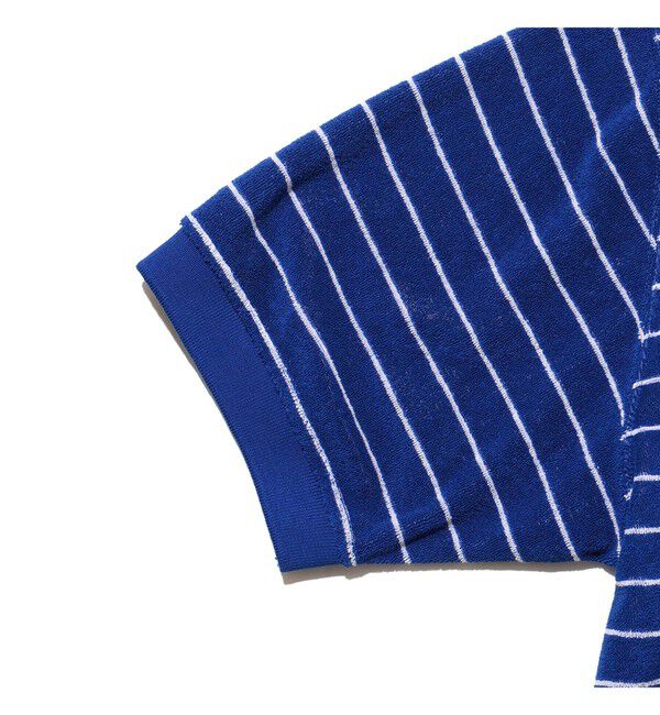 BEAMS PLUS「Pile Polo Stripe」|ポロシャツ|