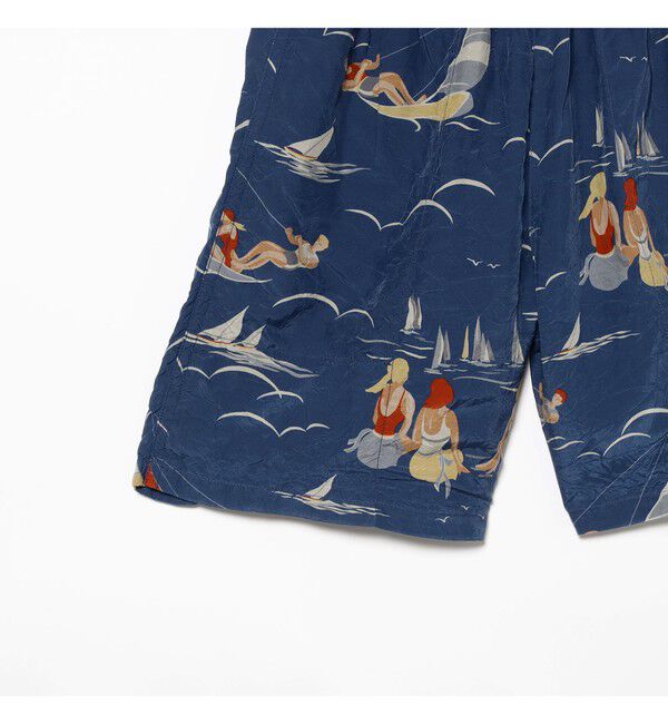 BEAMS PLUS「GYM Shorts Cupro Print」|その他|