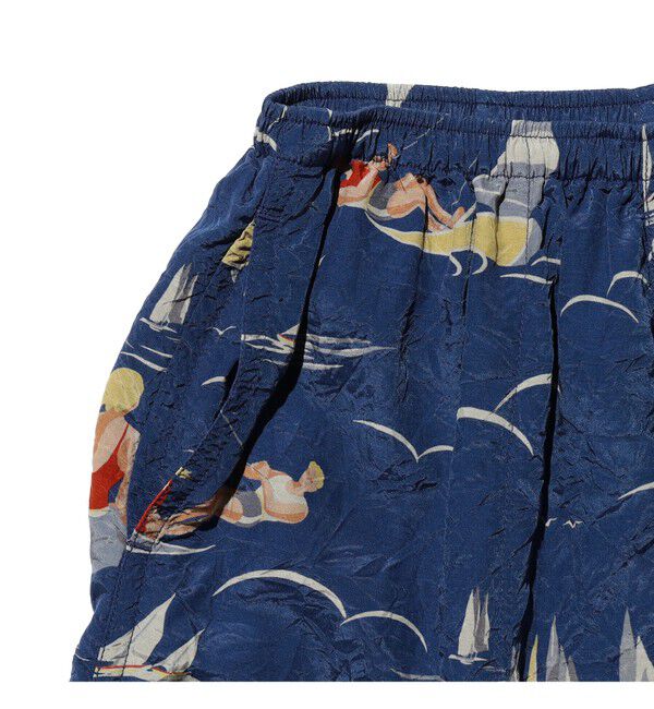 BEAMS PLUS「GYM Shorts Cupro Print」|その他|