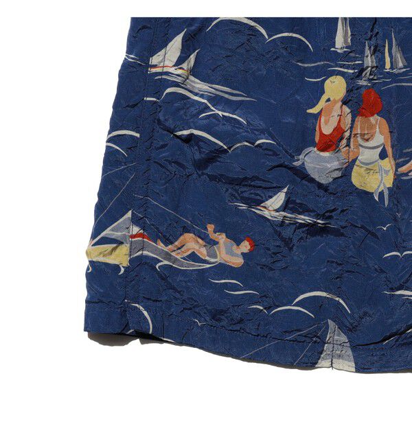 BEAMS PLUS「GYM Shorts Cupro Print」|その他|