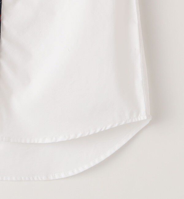 SHIPS KIDS「SHIPS KIDS:100～130cm / オックスフォード バンドカラー シャツ」|シャツ・ブラウス|