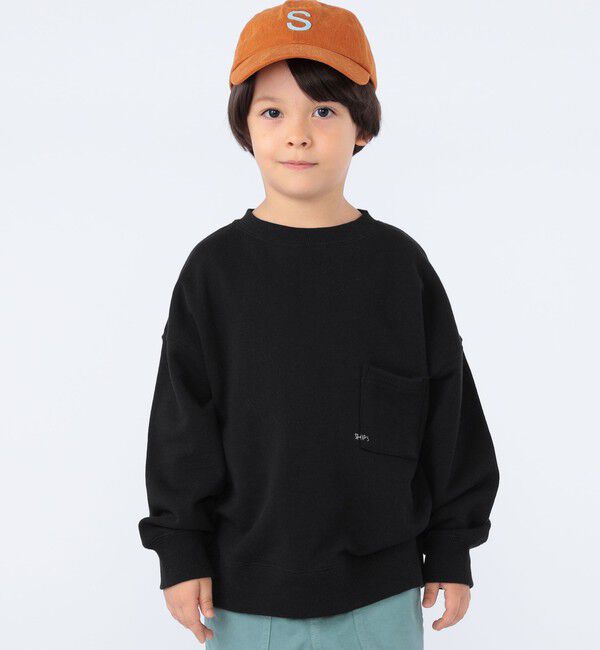 SHIPS KIDS「【WEB限定】SHIPS KIDS:100～160cm / マイクロ ロゴ スウェット」|スウェット・ジャージ|