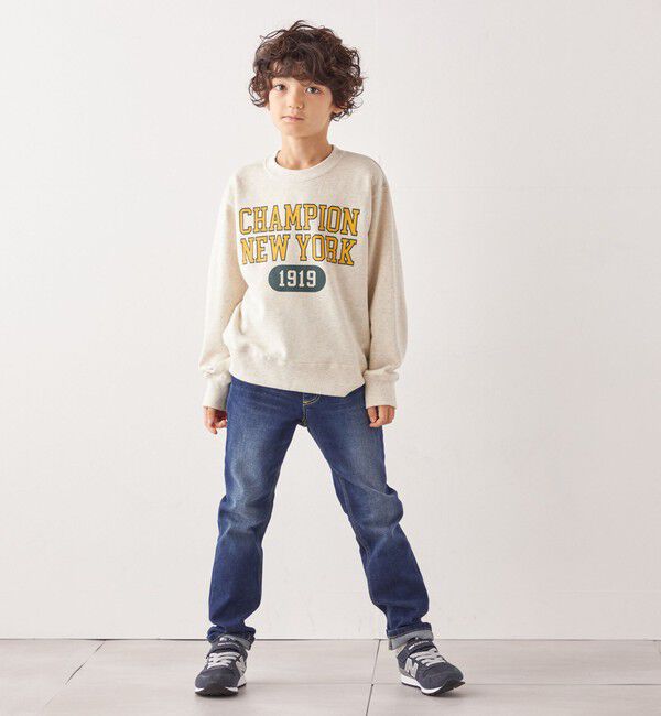 SHIPS any「CHAMPION: カレッジロゴ スウェット<KIDS>」|スウェット・ジャージ|