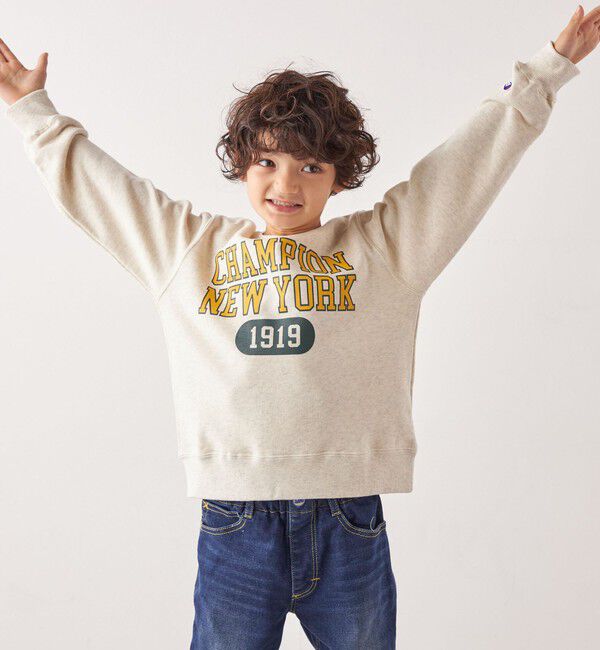 SHIPS any「CHAMPION: カレッジロゴ スウェット<KIDS>」|スウェット・ジャージ|