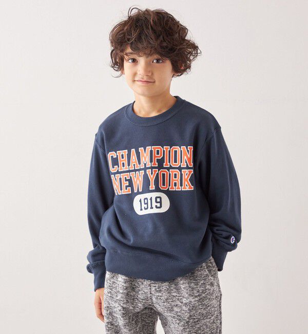 SHIPS any「CHAMPION: カレッジロゴ スウェット<KIDS>」|スウェット・ジャージ|