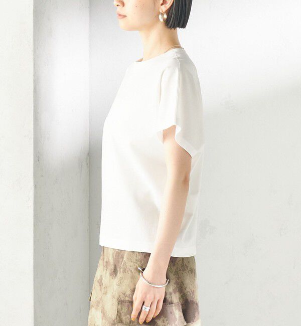SHIPS for women「〈接触冷感〉ポンチ ドルマン TEE」|Tシャツ・カットソー|