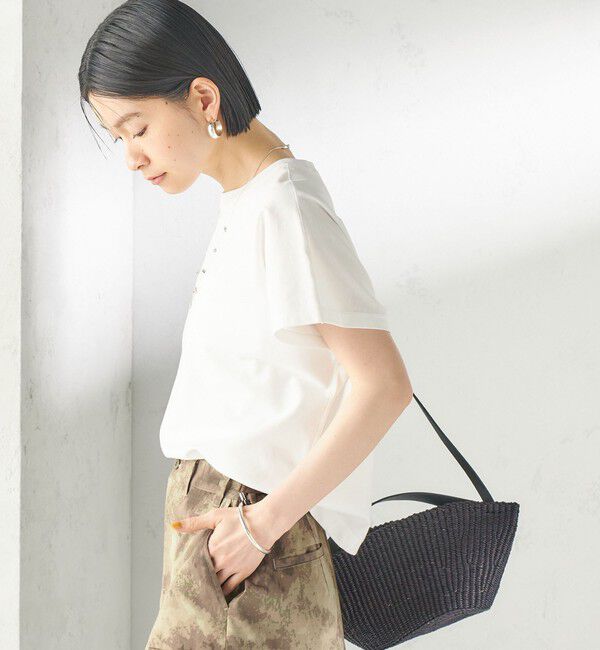 SHIPS for women「〈接触冷感〉ポンチ ドルマン TEE」|Tシャツ・カットソー|