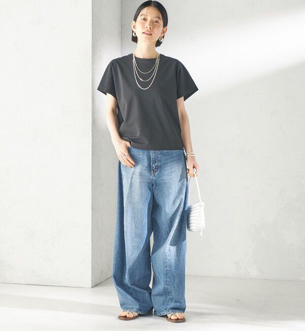 SHIPS for women「〈接触冷感〉ポンチ ドルマン TEE」|Tシャツ・カットソー|