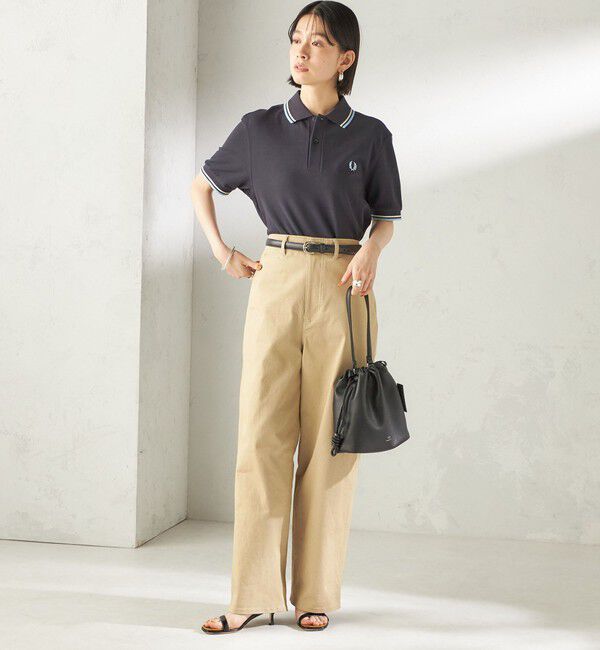 SHIPS for women「FRED PERRY:M3600 TWIN TIPPED POLO」|Tシャツ・カットソー|