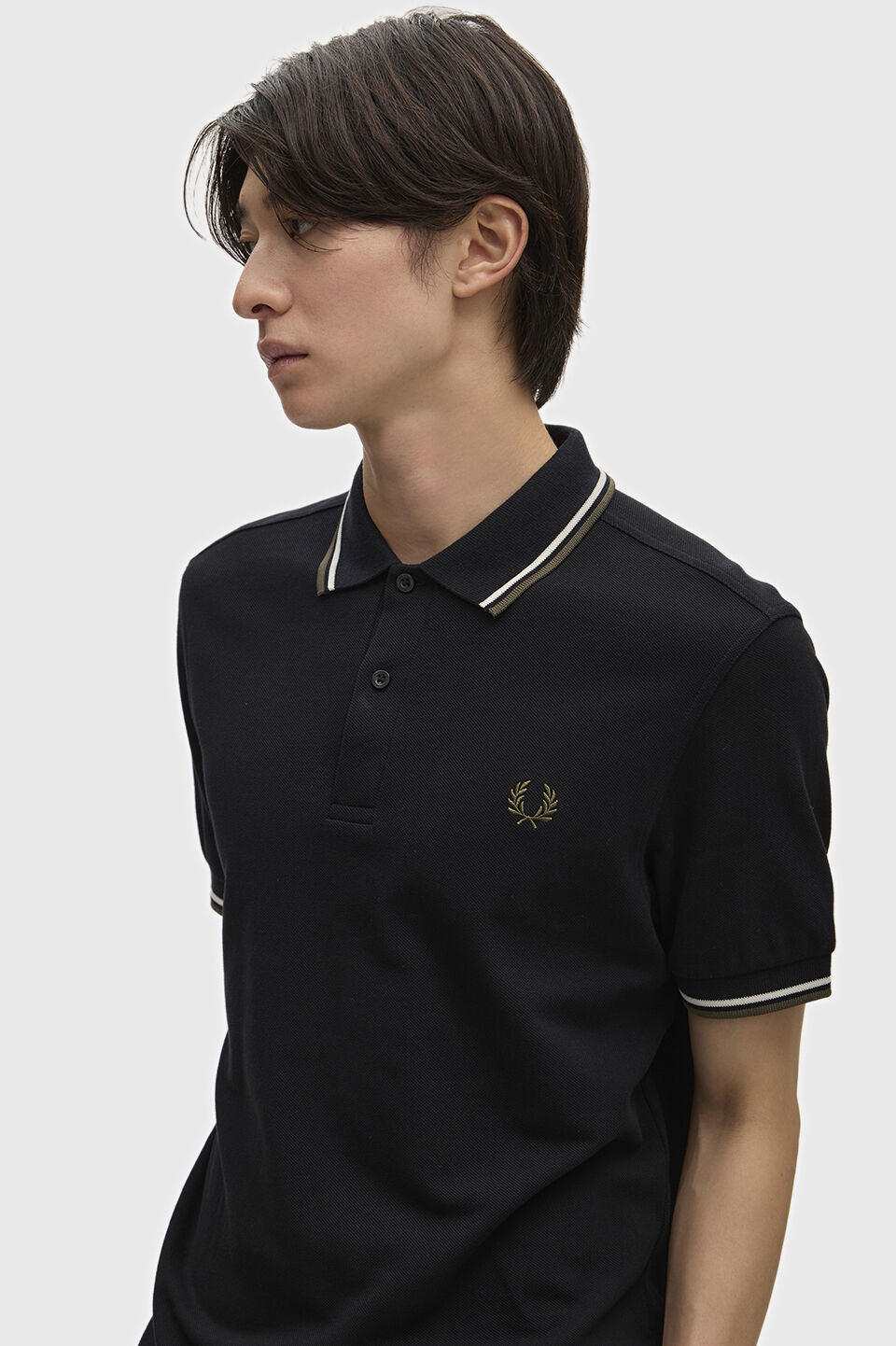 FRED PERRY 「FRED PERRY／The Fred Perry Shirt M3600／フレッドペリー ポロシャツ M3600」|ポロシャツ|BLACK/ECRU/LAUREL