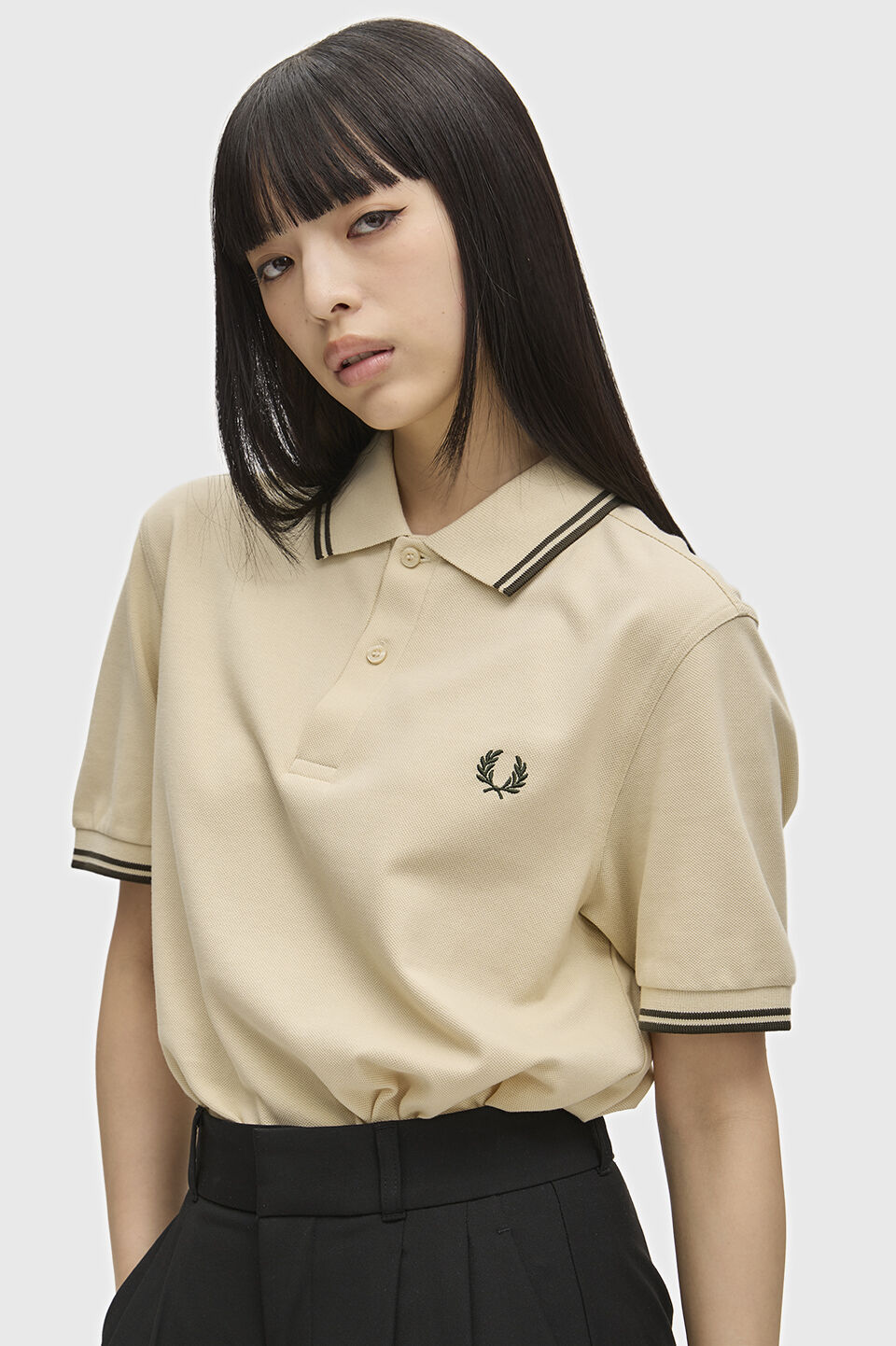 FRED PERRY 「FRED PERRY／The Fred Perry Shirt M3600／フレッドペリー ポロシャツ M3600」|ポロシャツ|OATMEAL/NGTGREEN