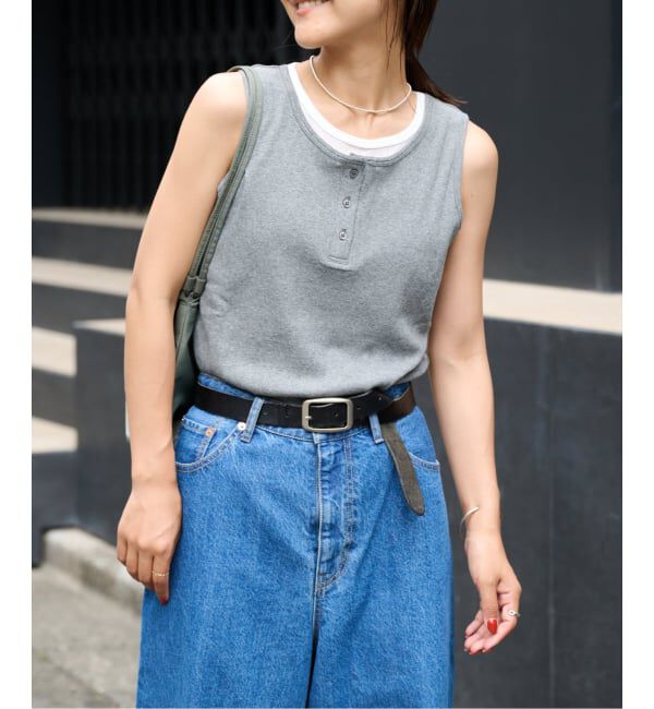 OUTDOOR PRODUCTS Usual Things「レイヤードライクノースリTEE」|Tシャツ・カットソー|