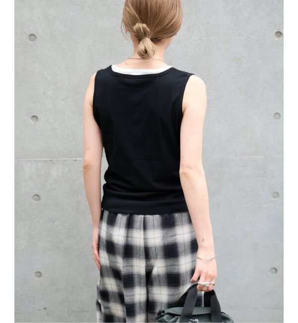 OUTDOOR PRODUCTS Usual Things「レイヤードライクノースリTEE」|Tシャツ・カットソー|