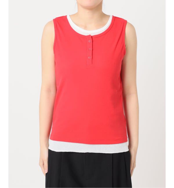 OUTDOOR PRODUCTS Usual Things「レイヤードライクノースリTEE」|Tシャツ・カットソー|